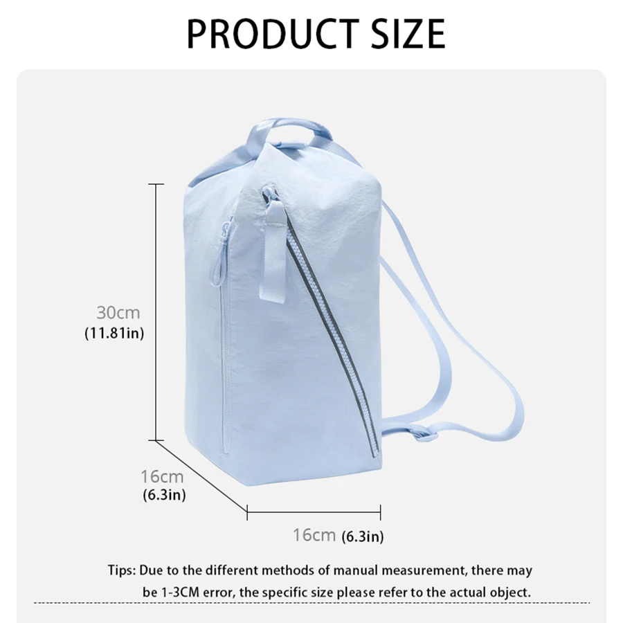 1 Piece of Fashionable Sports Bag, Portable Fitness Bag, Multifunctional Crossbody Travel Bag, Single and Double Shoulder Chest Bag, Unisex Waterproof Yoga Bag