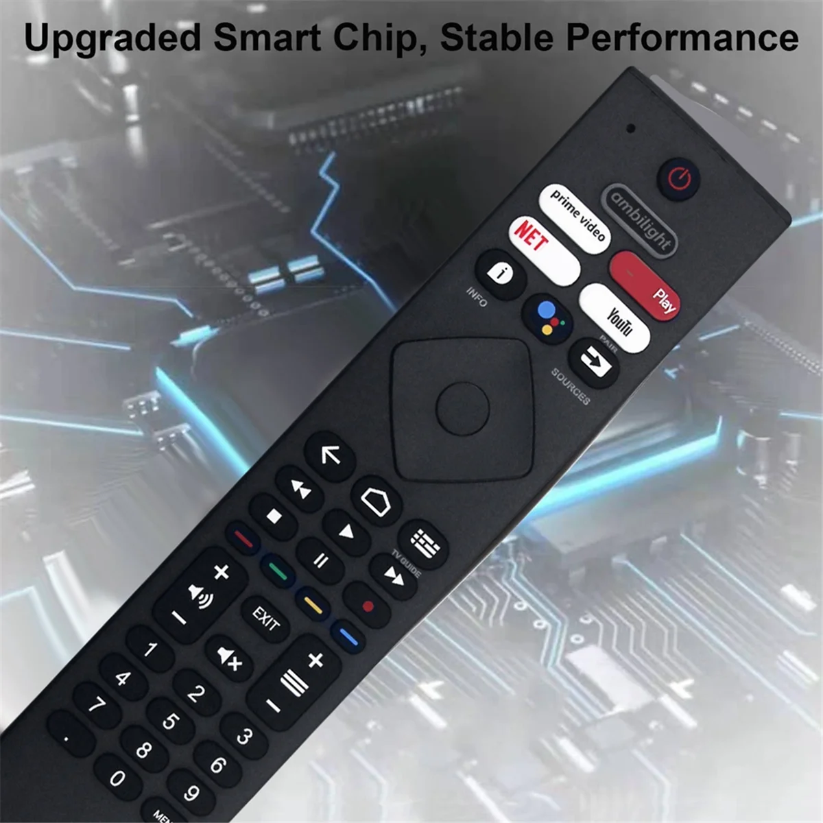 RC4284505/01RP Voice Remote for Philips Ultra 4K HD LED Smart TV for 43PUS8506/12 50PUS8506/12 55OLED706/12 65OLED707/12&A47Q