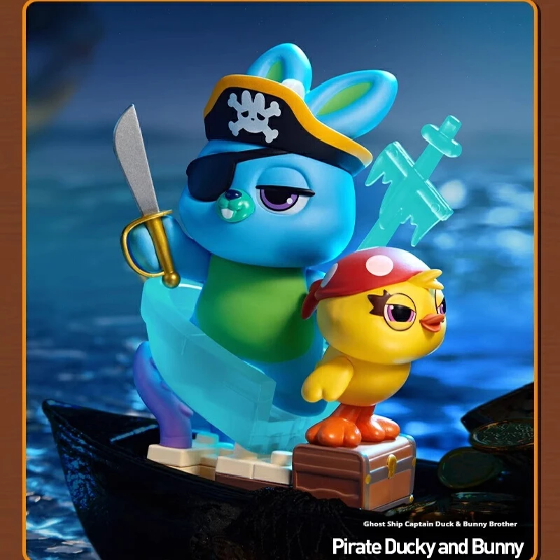 

Оригинальный POPMART Disney Pixar с привидениями, серия Хэллоуина, слепая коробка, модная игрушка, коллекционное украшение для рабочего стола, подарок-сюрприз