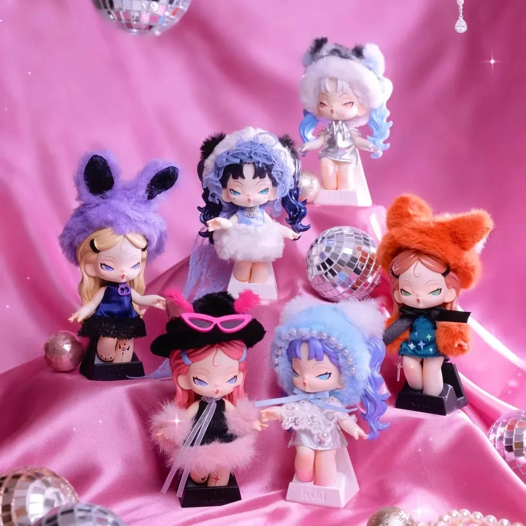 

Dodosugar Dodonami Midnightdisco Trendy Blind Box - Hand Doll Pendant Gift Decorative Desktop Ornaments Ideal Christmas Present