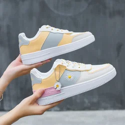 Little White Shoes Women's 2024 Spring/Summer/Autumn New Versatile Casual Fashion Sports Shoes