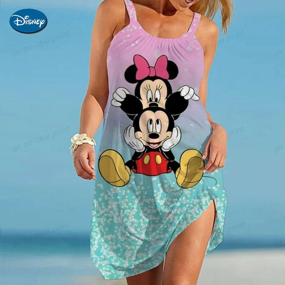 

Beach Dress 2024 New Hit Disney Elegant Casual Women's Dresses for Women 2022 Luxury Designer Graduation Party Dresses Skirt TOP