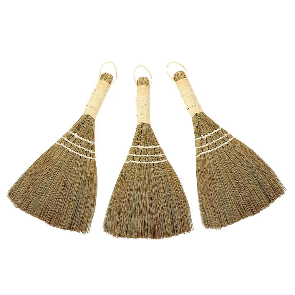 2/3pcs Manual Broom Short Handle Broom Desktop Clean Brush Desktop Clean Tool Whisk Broom