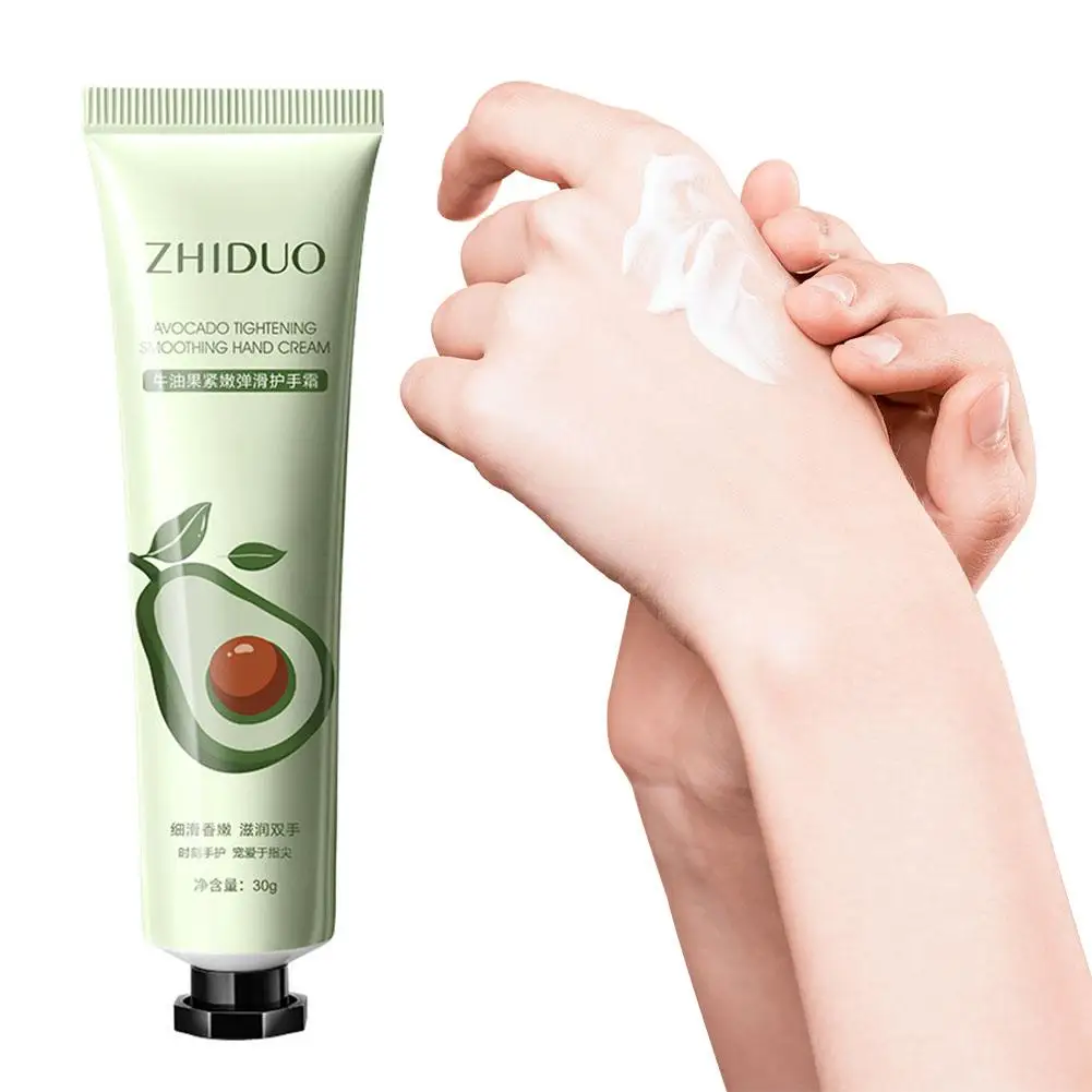 1Pc Hand Cream With Flower Fragrance Anti Chapping Plant Essence Care Moisturizing Hand Cream Hand Winter Care Color Random 30g