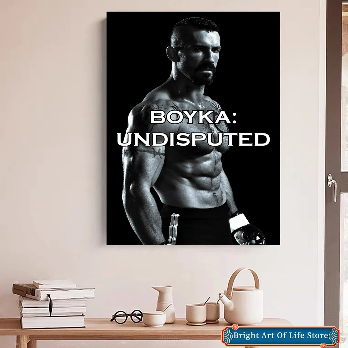 Boyka Undisputed IV الفيلم المشارك ديكور المنزل طلاء جدران (بدون إطار) #5