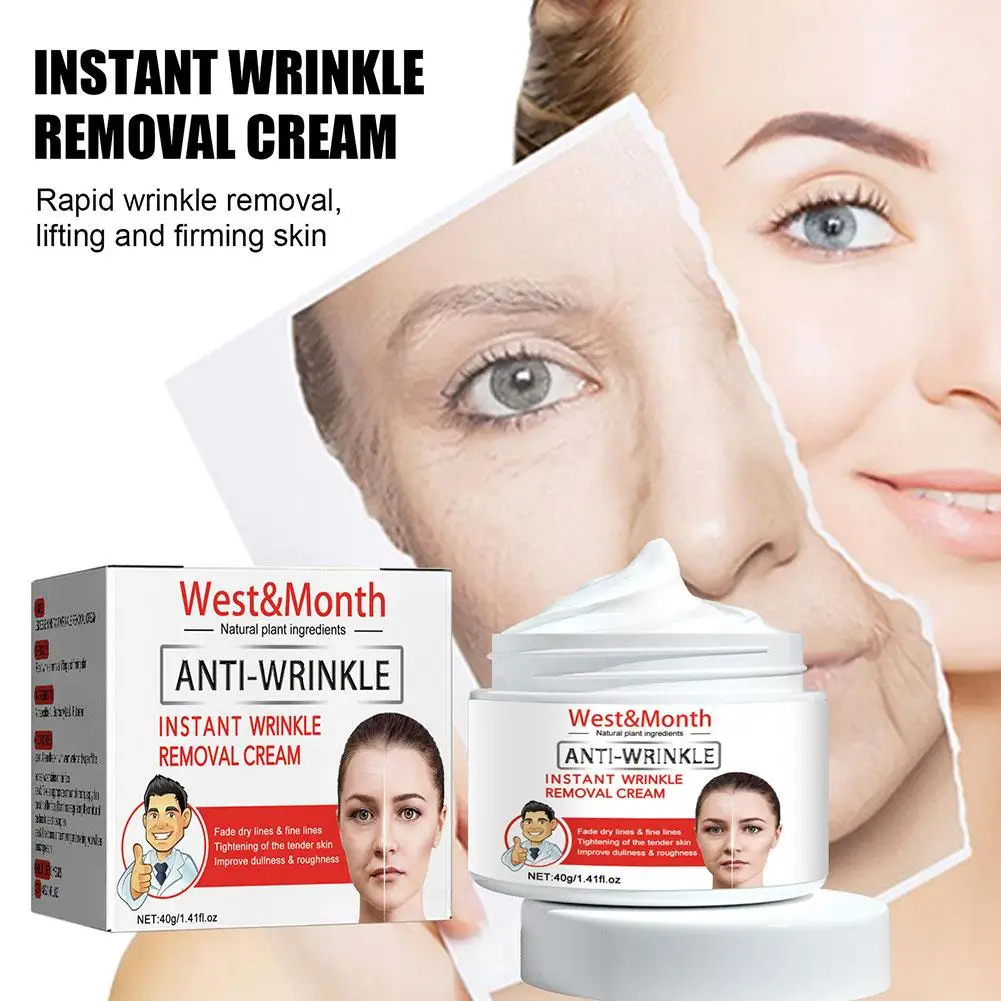 W&M Retinol Lifting Firming Cream Remove Wrinkle Anti-Aging Fade Fine Lines Face Whitening Brighten Skin Beauty Health Care