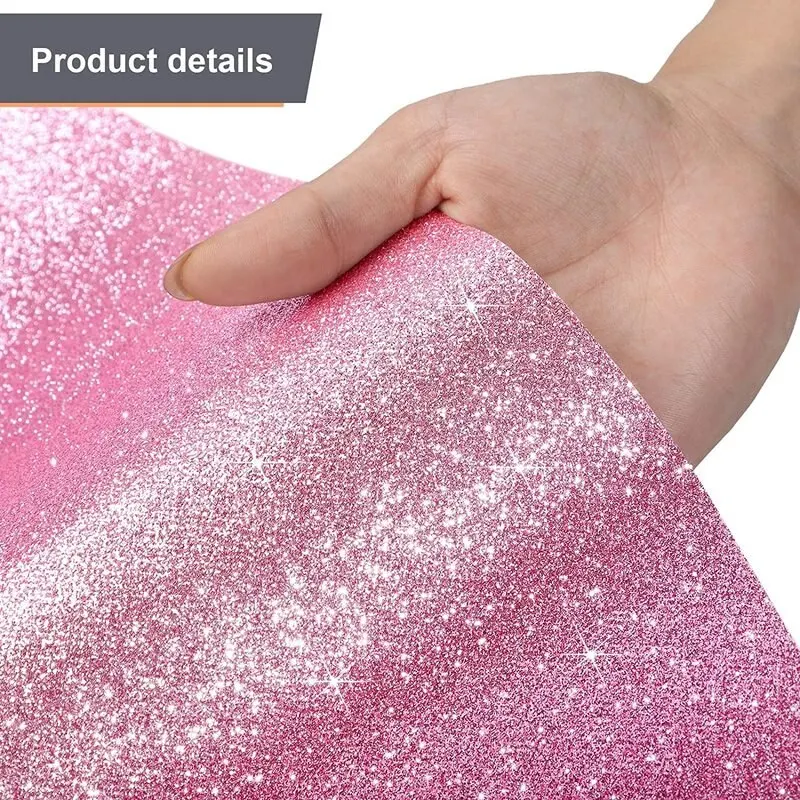 1 Sparkling Pink Large Carpet - Non Slip, Washable, Perfect for Wedding Aisles, Parties, Holiday Decorations, and Home Decor