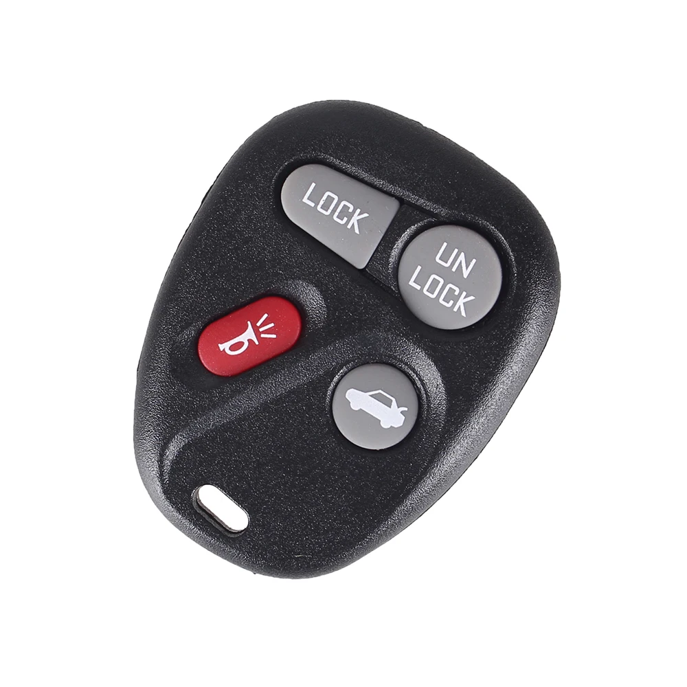 KEYYOU 4 Button Replacement Keyless Remote FOB Car Key Case Shell Fob For GMC BUICK CADILLA CHEVROLET OLDSMOBILE PONTIAC