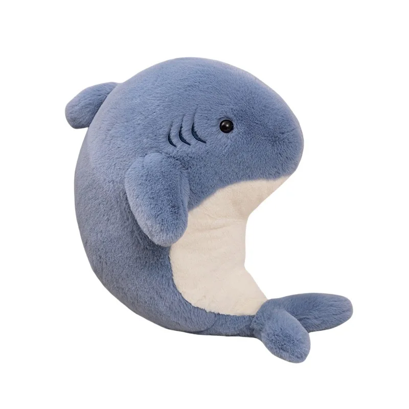 35cm Cartoon Sea Creature Plush Toy Seal Shark Narwhal Stuffed Animal Pillow Soft Bed Sofa Decorate Doll Christmas Birthday Gift