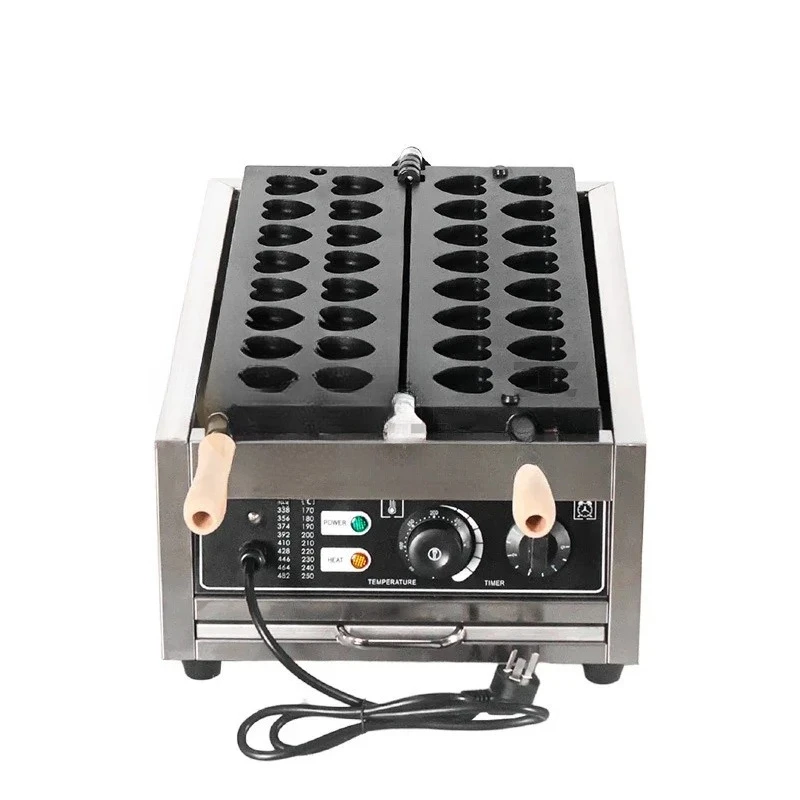 Commercial Mini Heart-Shaped BBQ Cake Machine, Spread Egg Machine Muffin Machine