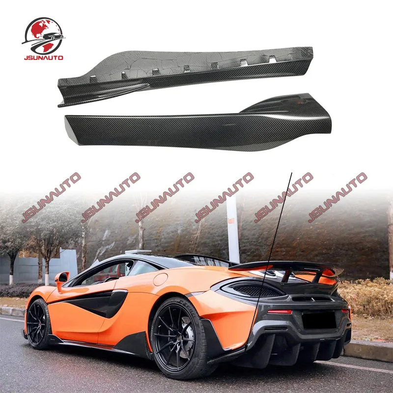 

Real Carbon Fiber For Mclaren 540 540C 570S 570GT 2011-2023 600LT Style Carbon Side Skirts Side Aprons Panels Lip Body kit