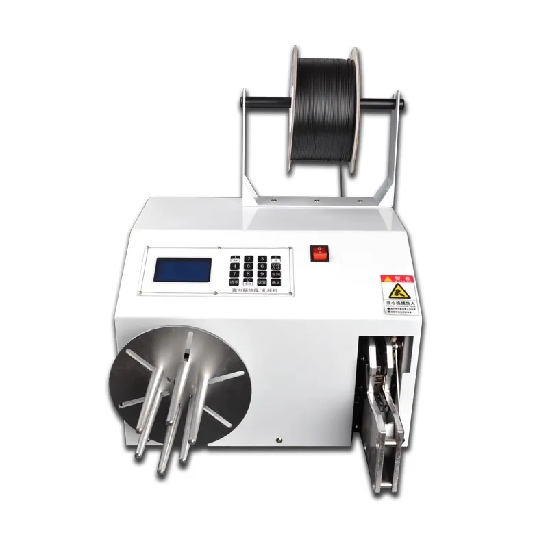 

Полностью автоматический пресс для переплета сердечника, пресс-подборщик для хлеба, пластиковый пакет, запечатывание источника питания, машина для переплета кабеля наушников для передачи данных