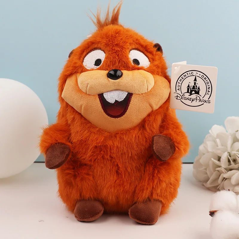 Kawaii Fluffy Hoppers Disney Plush Toys Mabel King George Castor Pixar Anime Stuffed Animal Cute Soft Dolls For Girls Children - view 2