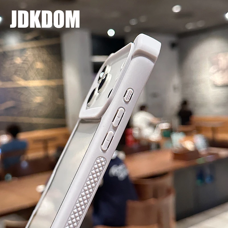 JDKDOM حافظة لهاتف آيفون 17 Air 16 15 14 13 12 11 Pro Max Cover لهاتف آيفون 16 15 14 Plus 16E #4