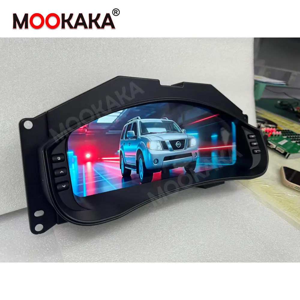 Car Digital Cluster For Nissan Pathfinder 2005-2010 Navara D40 / Frontier LCD Instrument Panel Dashboard Meter Virtual Cockpit