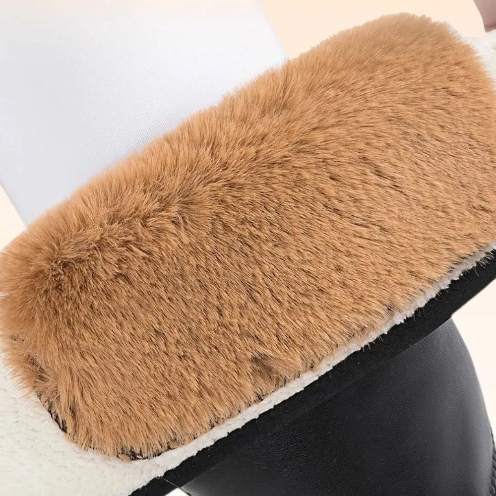 새로운 PU 무릎 패드는 벨벳 Coldproof Leg Protector 야외 스포츠를 추가하여 따뜻한 방수 무릎 슬리브를 유지합니다.