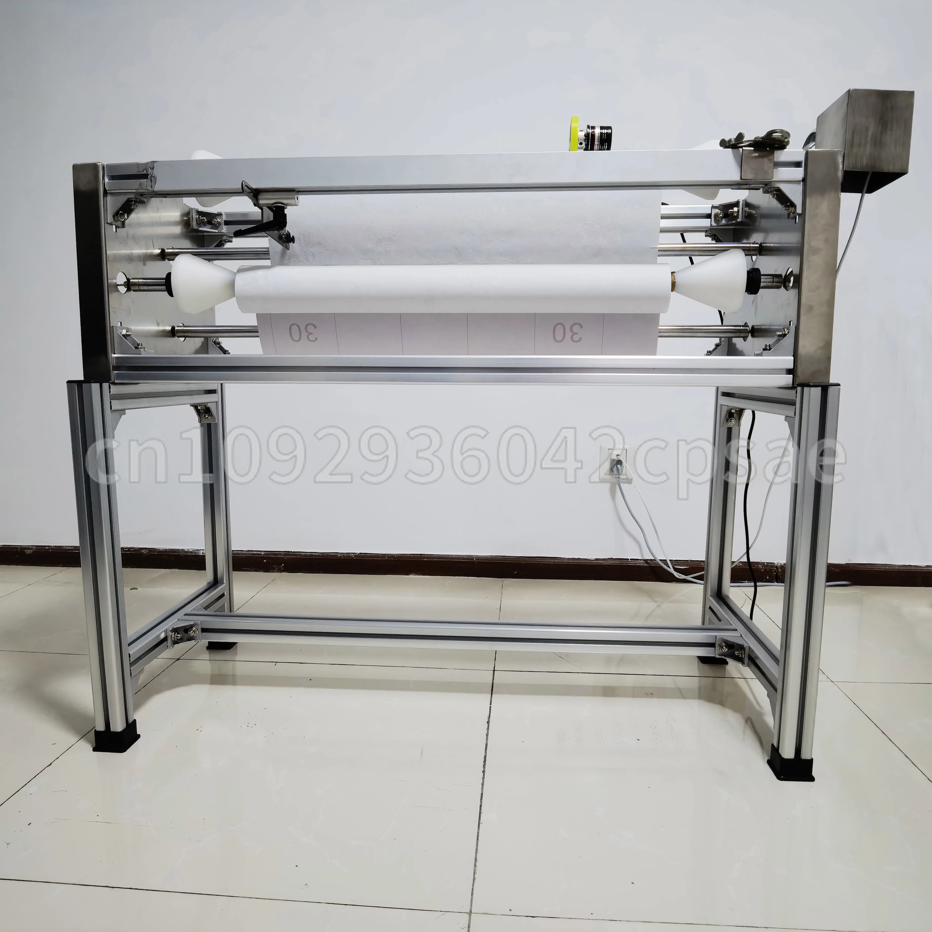 Máquina de rebobinado de papel higiénico Manual GookiiTech, máquinas de codificación de corte de papel de película de Motor barato para Motor de embalaje de cartón