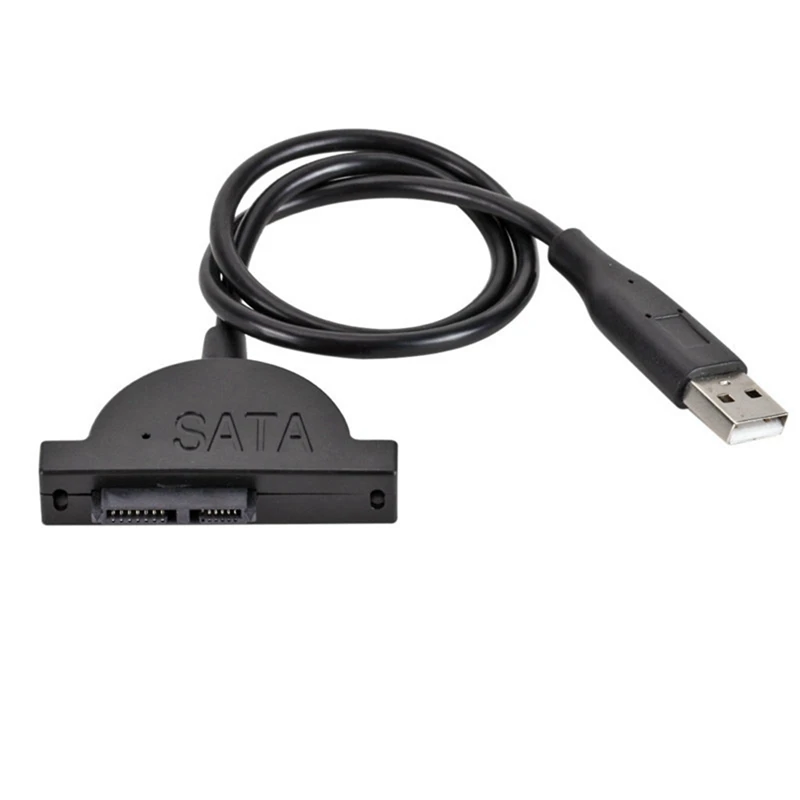 USB 2.0 to Mini Sata II 7+6 13Pin Adapter Hot Sale in Stock