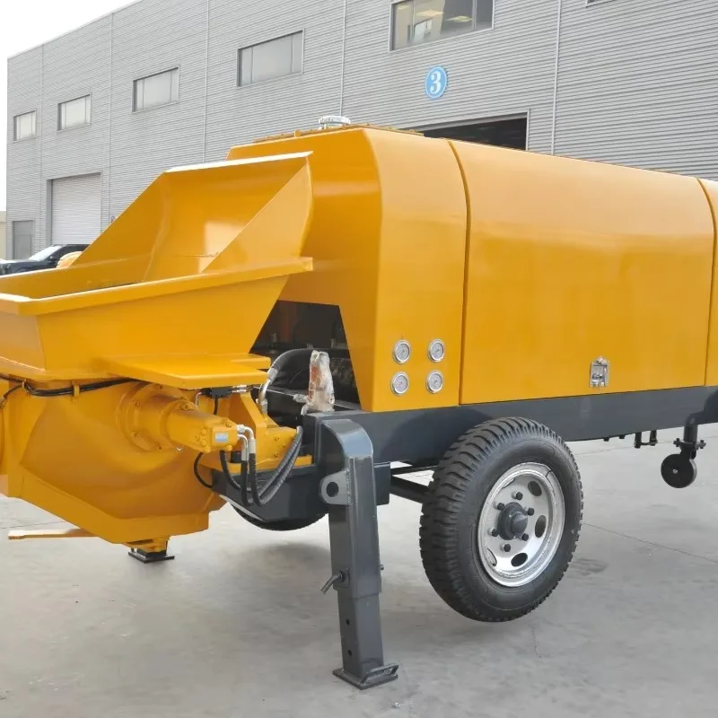Customized Civil Engineering Firms Rely On The High-Pressure Diesel Concrete Pump By
