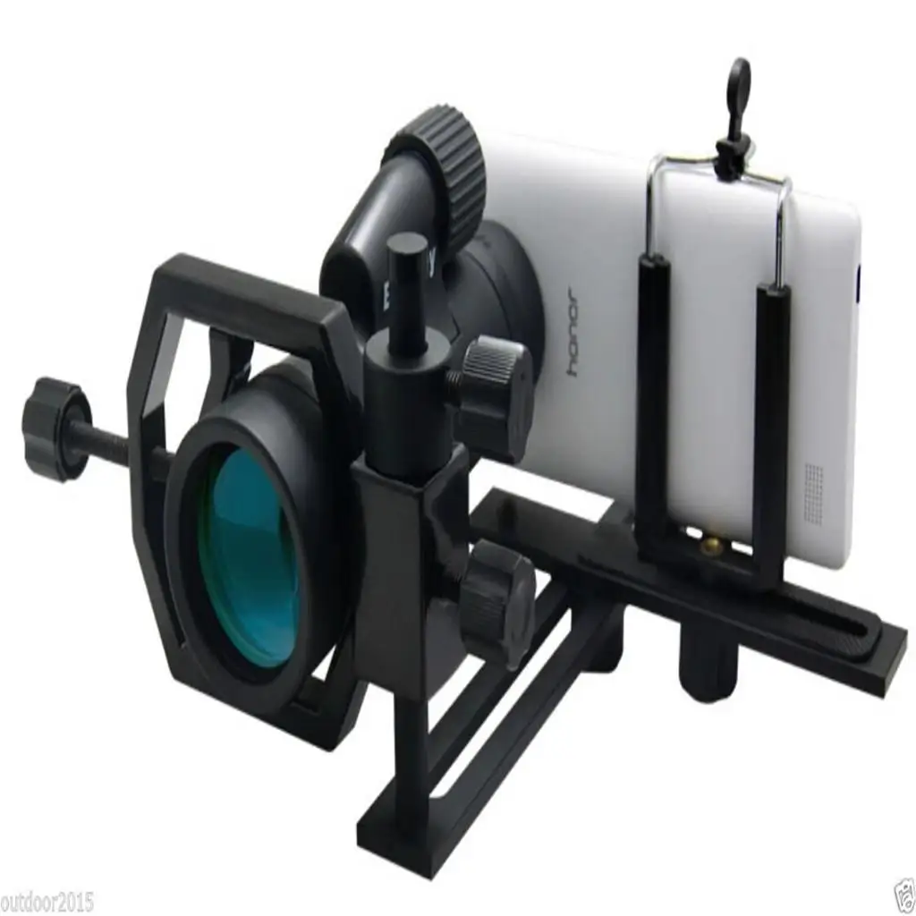 

Universal Phone Clip Bracket for Telescope Camera Mount Adjustable Scope Adapter for Wildlife and Sky Viewing