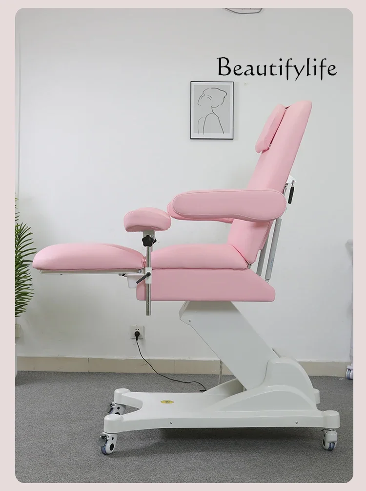 Gynecological examination bed Surgical treatment Rinsing medical care bed Electric lifting outpatient multi-functional beauty