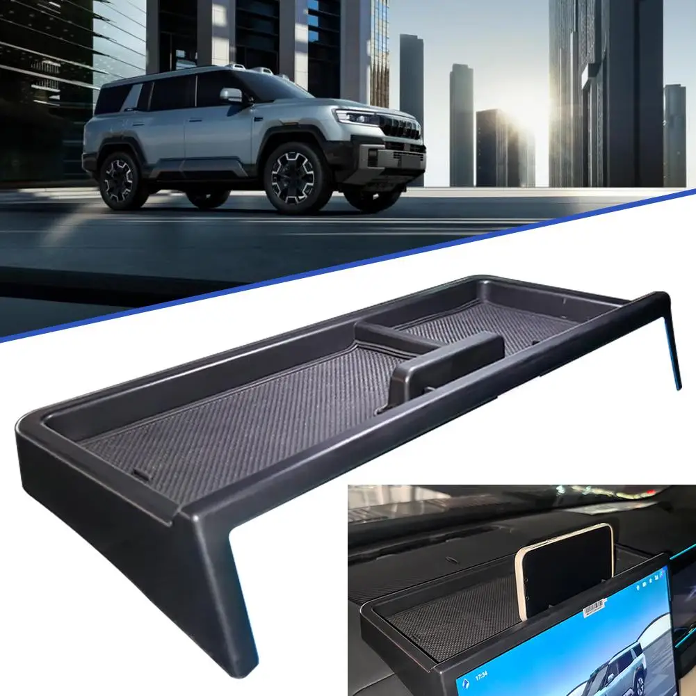 Interior Screen Storage Box for BYD Formula Leopard 8 Models - Large Capacity Organizer for Interior Decoration 1pcs R3P1