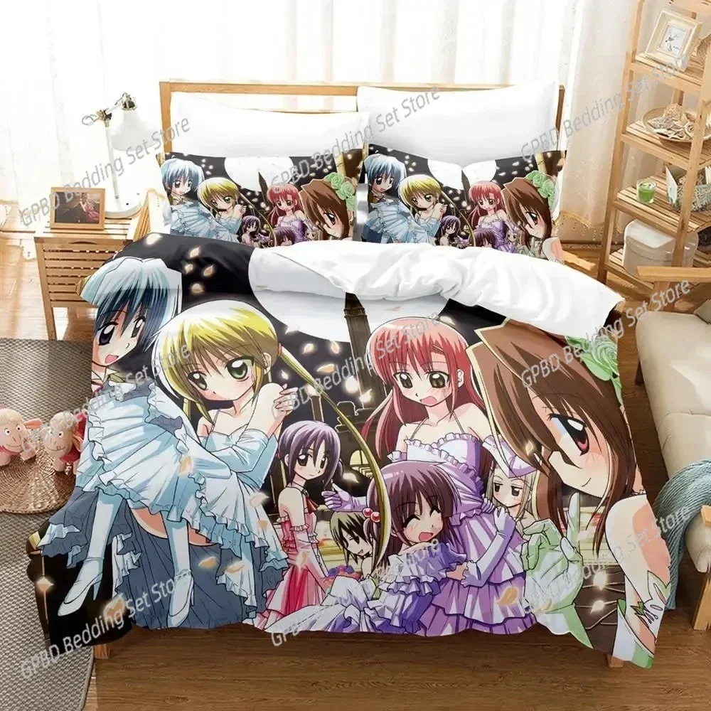

Anime Hayate the Combat Butler 3D NEW Duvet Cover Pillowcase Bedding Set Adult Boy Girl Bedroom Decoration Single Double Large