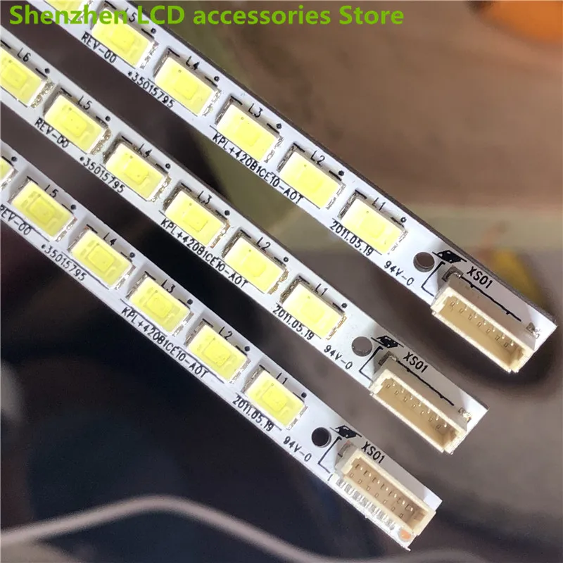 2 Cái/bộ Cho Konka LED42C3200N Đèn Thanh 35015795 Kpl + 420B1CE10-A0T 37018476-A 1 Cái = 66LED 478 Mm