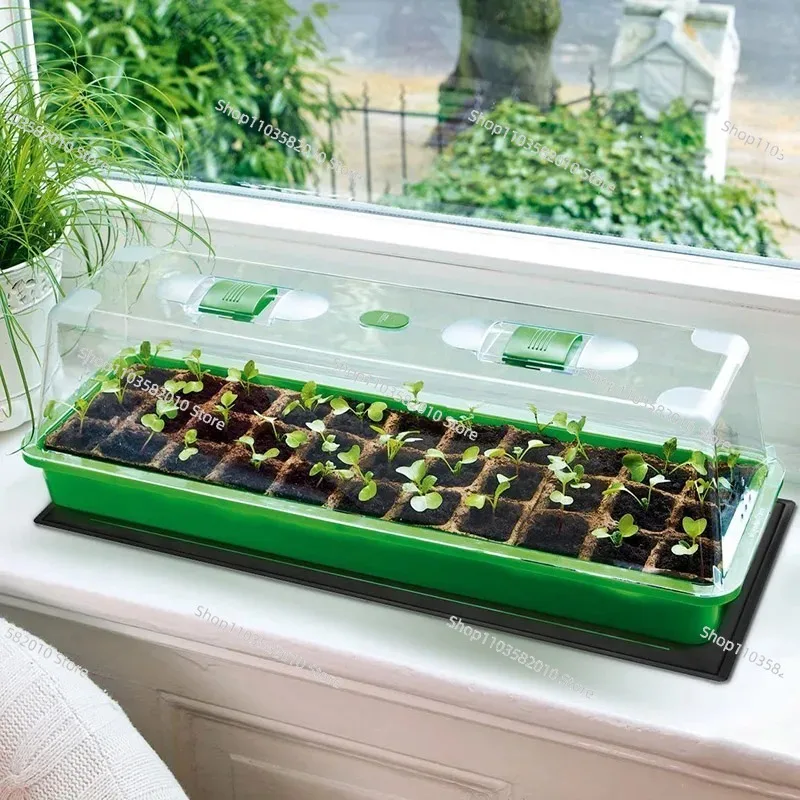 

Seedling Heat Mats & Digital Thermostats, Waterproof Germination Heating Pad for Indoor Seed Starting