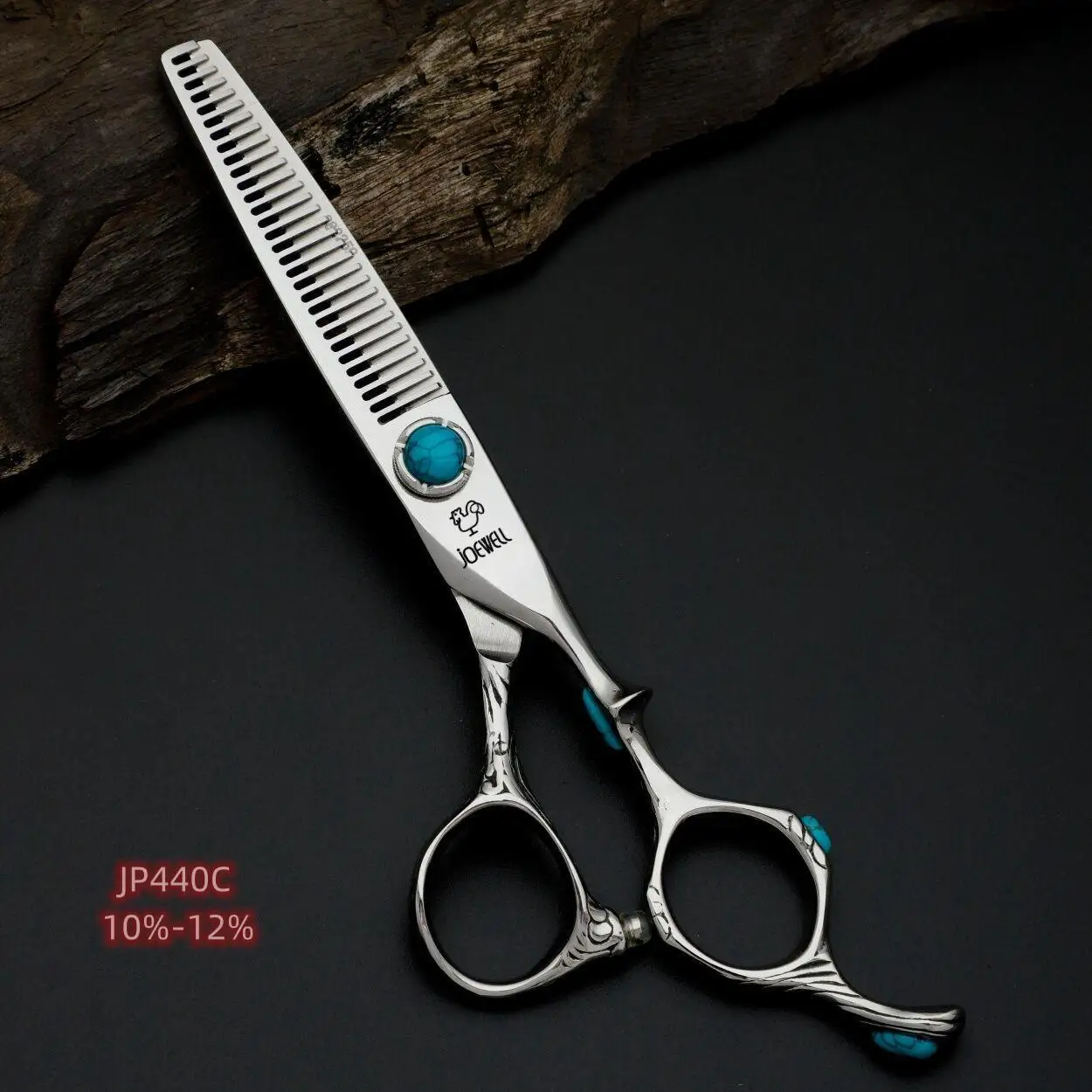 Professional barber scissors 6.0 inches thinning shears japan 440c steel Hair cutting machine High-end Barbershop accessories