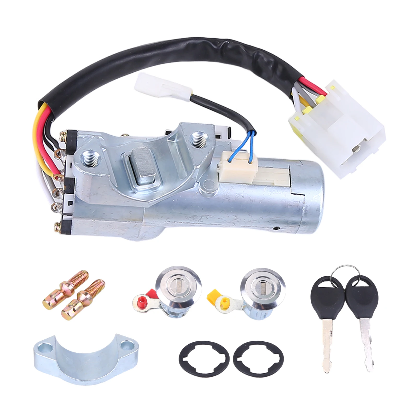 Kit de ignição e porta com núcleo de bloqueio completo H0600-3J125 para modelos Nissan Frontier de 1999 a 2003 e modelos Xterra