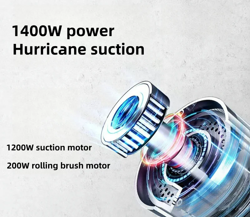 Handheld Upright Carpet Vacuum Cleaner High-power Floor Scrubber Hand-push Sweeper Scrubber and Mop Machine in Factory Price