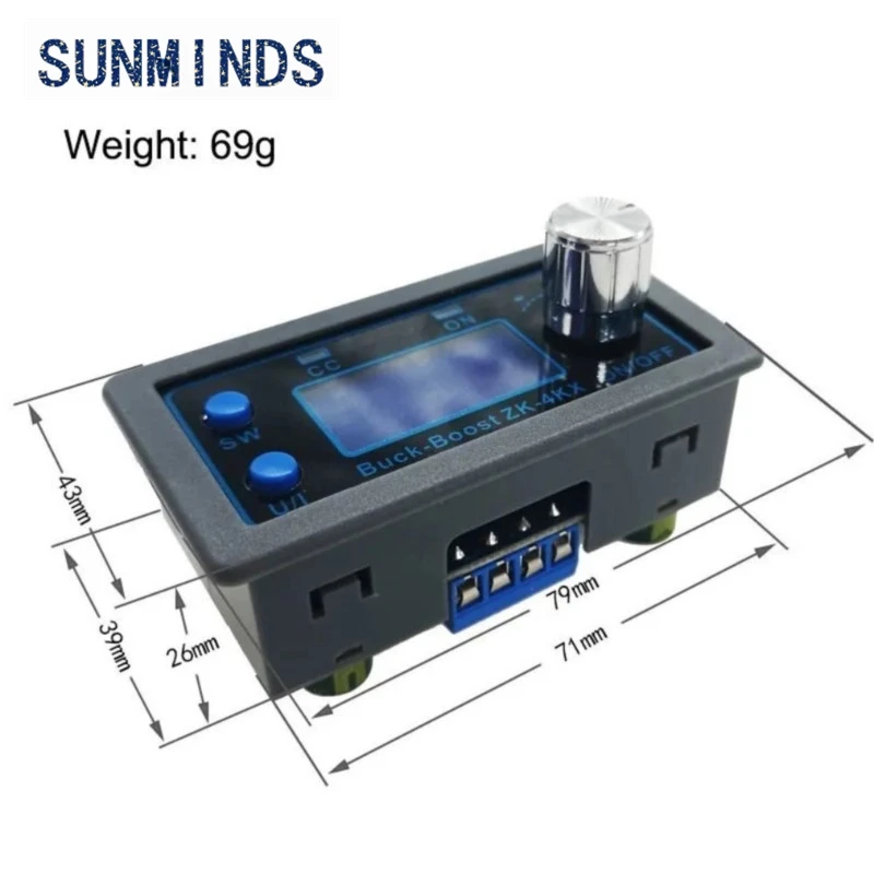 1 قطعة ZK-4KX تيار مستمر تيار مستمر باك دفعة محول CC CV 0.5-30 فولت 4A 5 فولت 6 فولت 12 فولت 24 فولت وحدة الطاقة قابل للتعديل ينظم مختبر إمدادات الطاقة