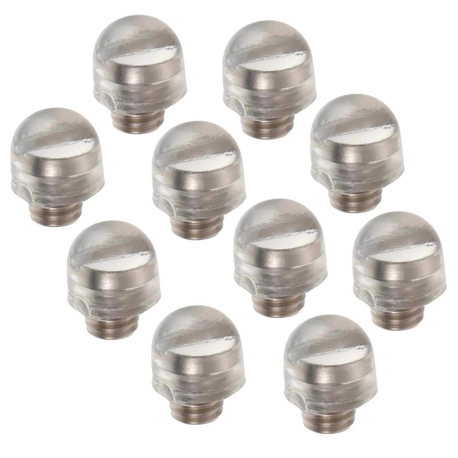 

10Pcs Scissor Silencers Premium Metal Noise Reducing Muffler for Hairdressing and Pet Haircutting Scissors Sturdy Replacement