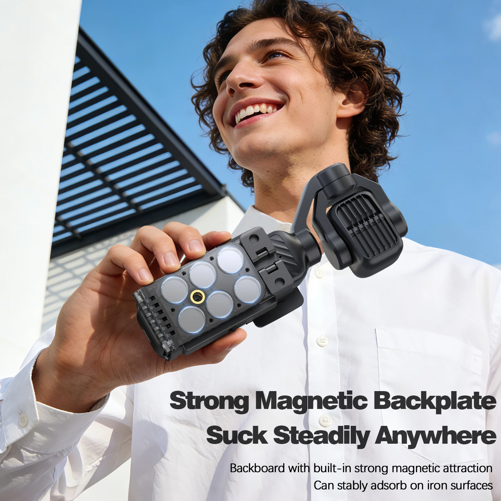 Magnetische Silikon-Schutzhülle für DJI Osmo Pocket 4/4P Rutschfest Sturzsicher Stoßfeste Kameraabdeckung mit Starker Absorption – Detail 11