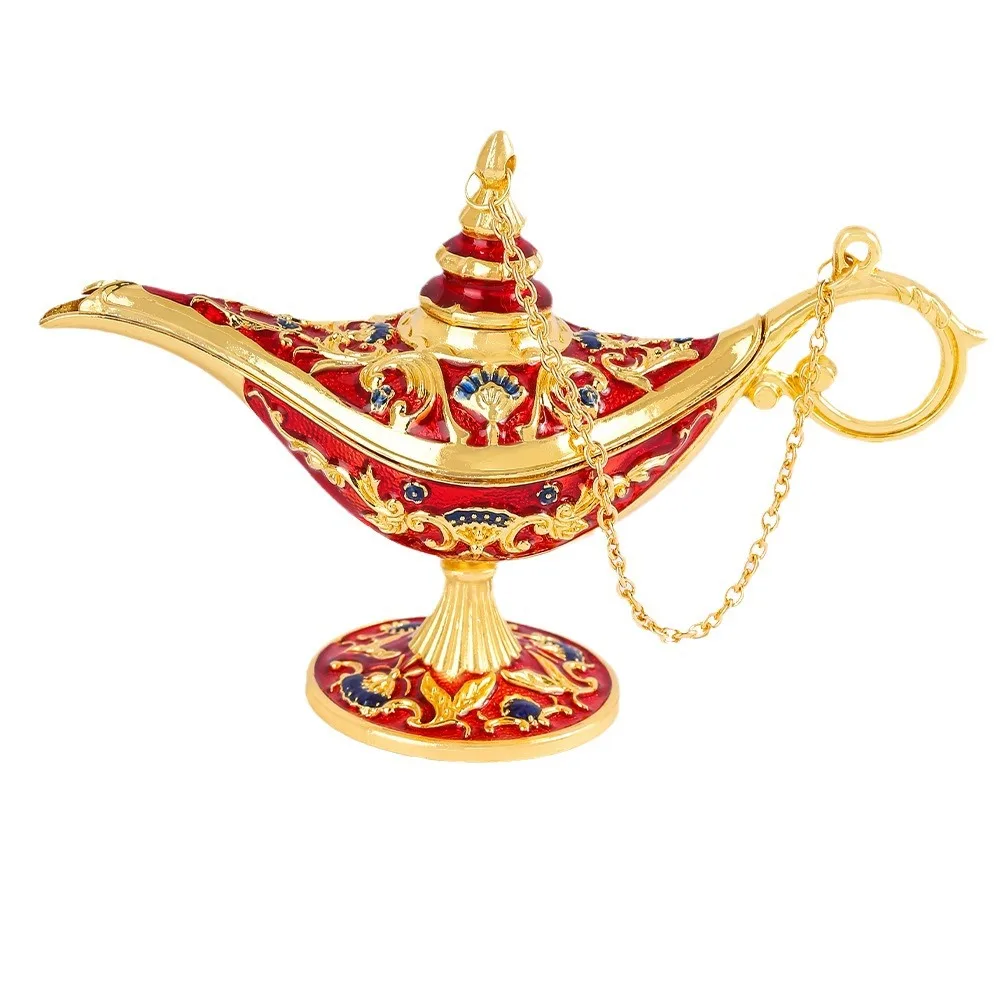 Elegant and niche accessories, Aladdin's magic lamp, European-style home decoration items, and refined wishing lighting fixtures
