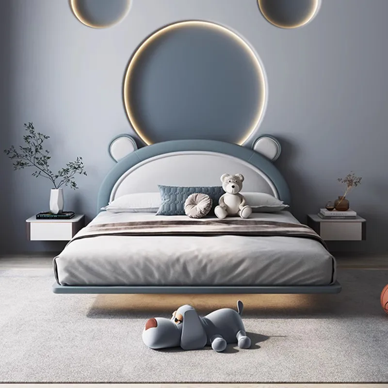 

Design Toddler Boys Bed Modern Luxury Loft Space Saving Children Beds Frame Girls Lit De Chambre A Coucher Home Furniture