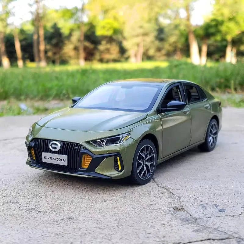 1:24 Trumpchi EMPOWโลหะผสมรถลีมูซีนDiecasts & Toy Vehiclesรุ่นSound & Lightดึงกลับรถของสะสมเด็กของขวัญ