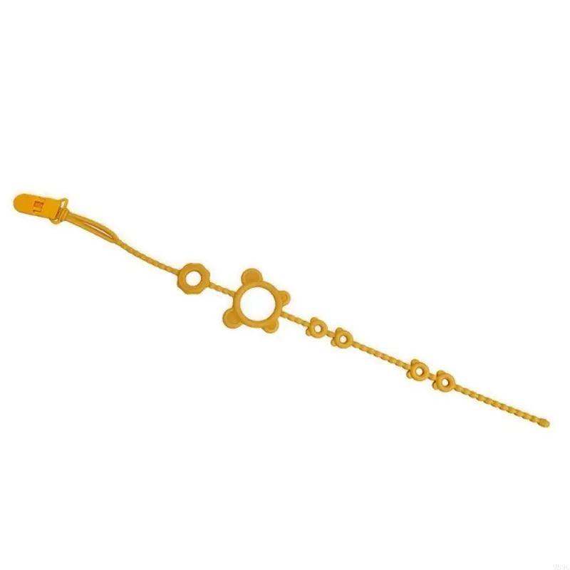 

M89C Baby Pacifier Chain Clip Holder для девочек мальчики для мальчиков Toe Toy Cacifier Bess Baby Dummy Clip Soother Chain Baby