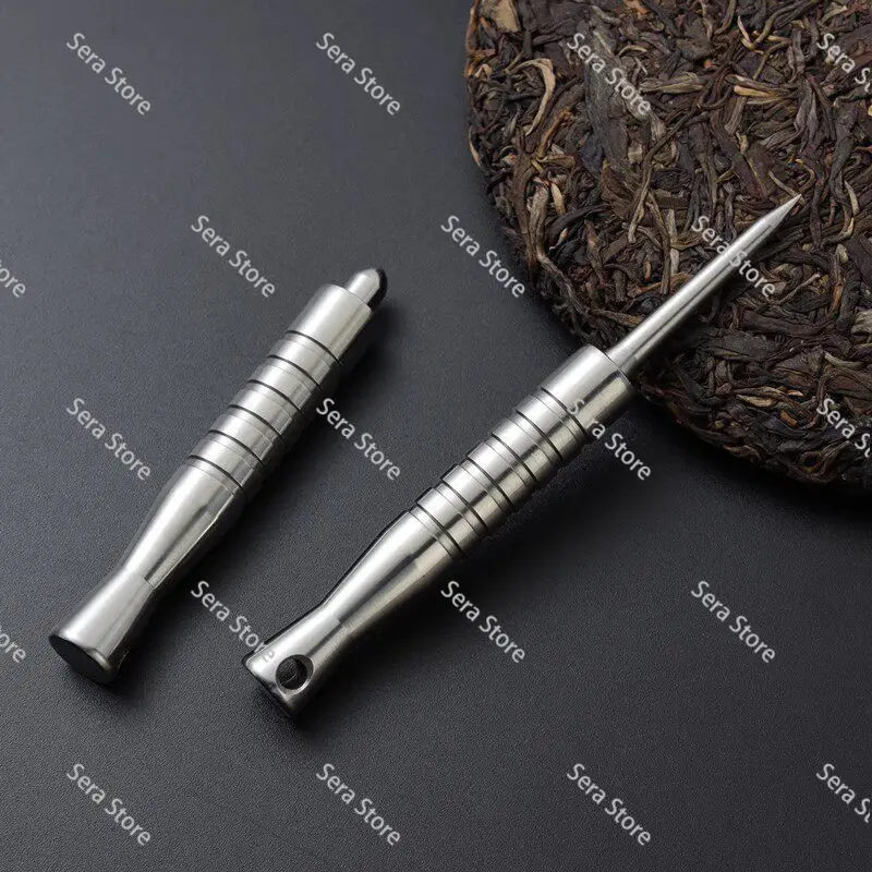 304 Stainless Steel Tea Pick - EDC Hidden Storage Tool with CNC Machining | Tea Cone & Tactical Accessory