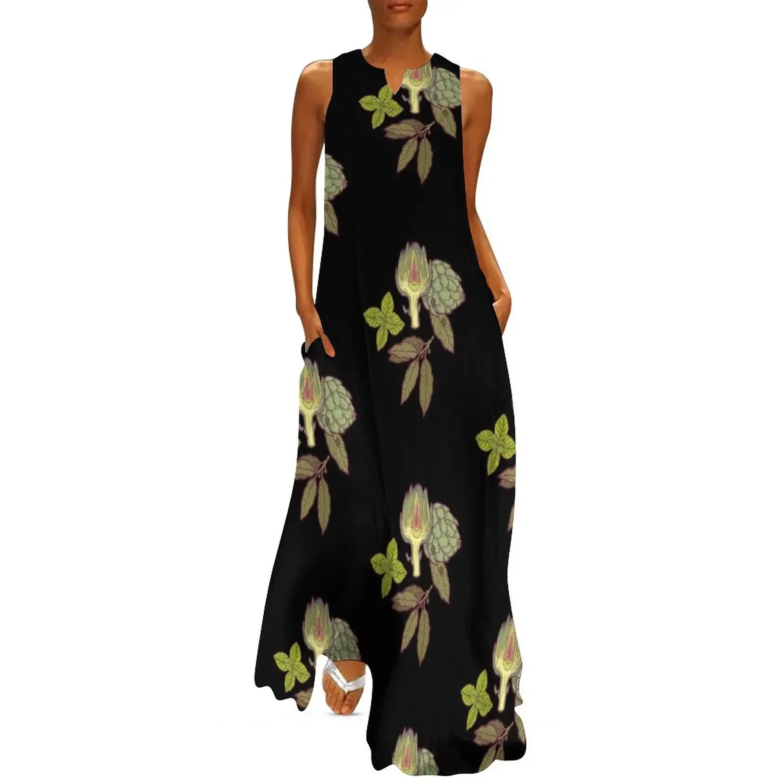 

love to cook Long Dress Beachwear Prom gown women evening dress Dress