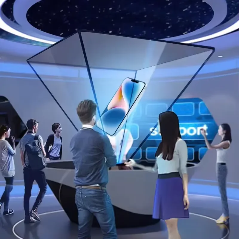 Transform your retail space with our 75-inch Cylindrical Hologram Display, designed specifically for businesses seeking to