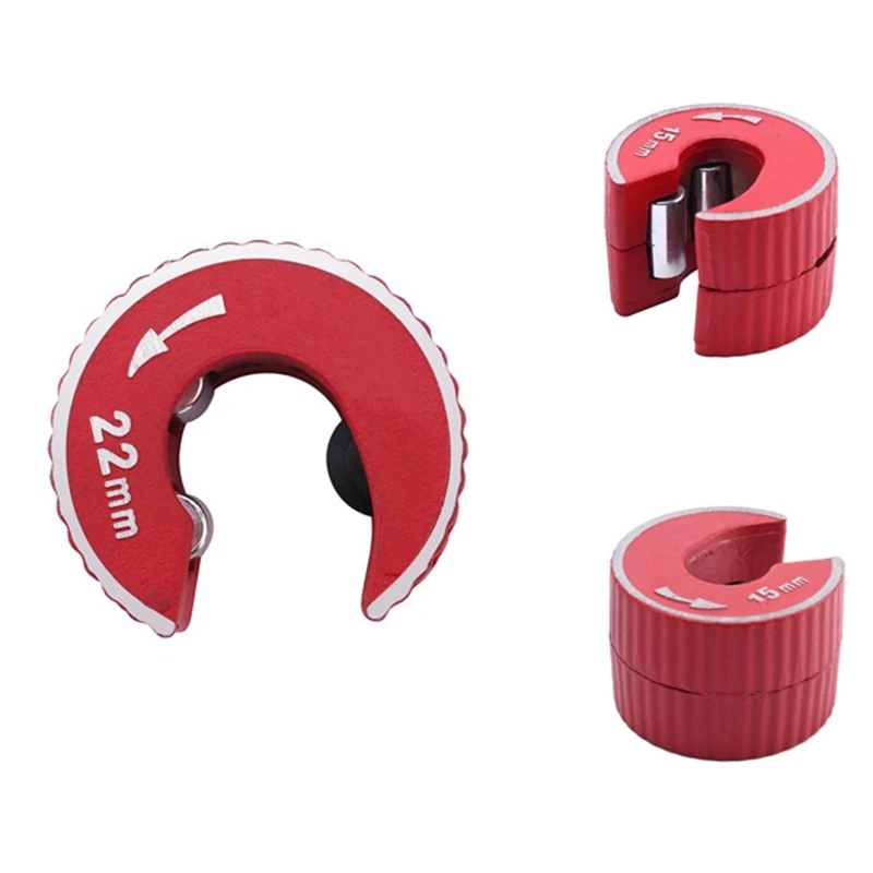 Round Pipe Tube Cutter Aluminium Alloy Body Self Locking For Copper Tube Aluminium PVC Plastic Pipe Cutting Tool