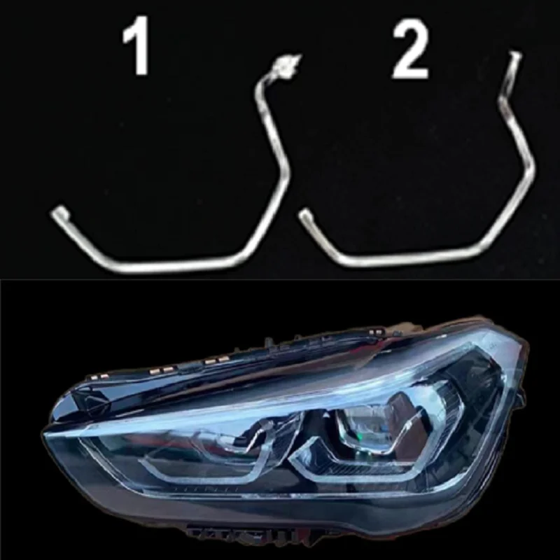 

Трубка ДХО для BMW X1 F48 F49, новинка 2020-2023, дневная ходовая трубка, направляющая пластина, полоса дневного света