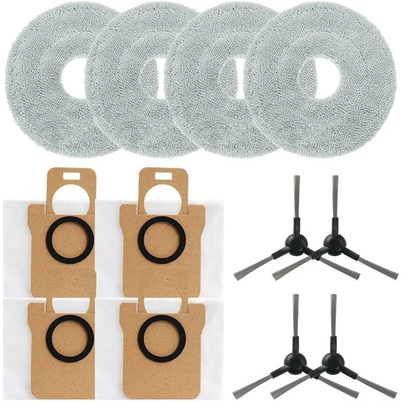 ABAE-para JONR P20 PRO Robot aspirador Cepillo Lateral paño de mopa bolsas de polvo piezas de repuesto