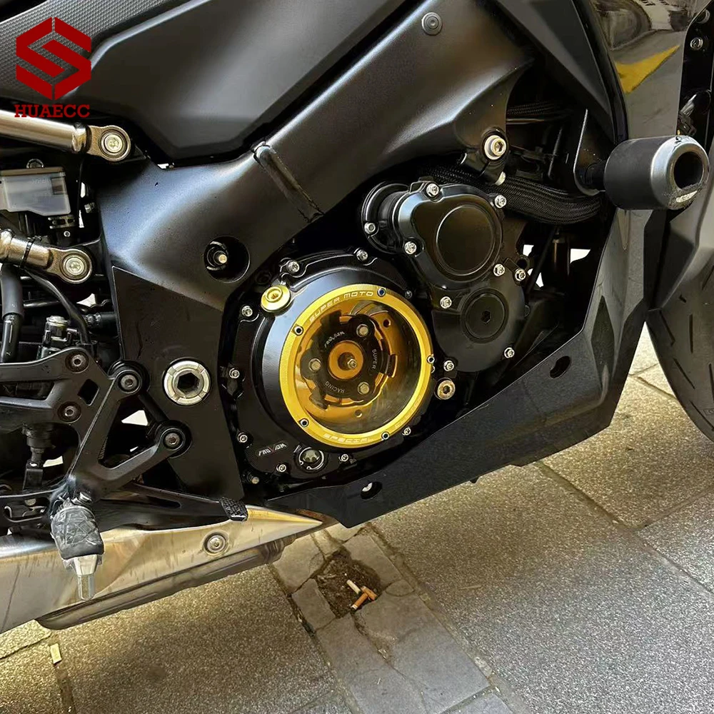 Clear Engine Clutch Guard Cover for Suzuki GSX S1000 GSX-S1000 GSXS1000 GT KATANA 1000 2022-2026 GSX-S1000 GX 2024 2025 2026