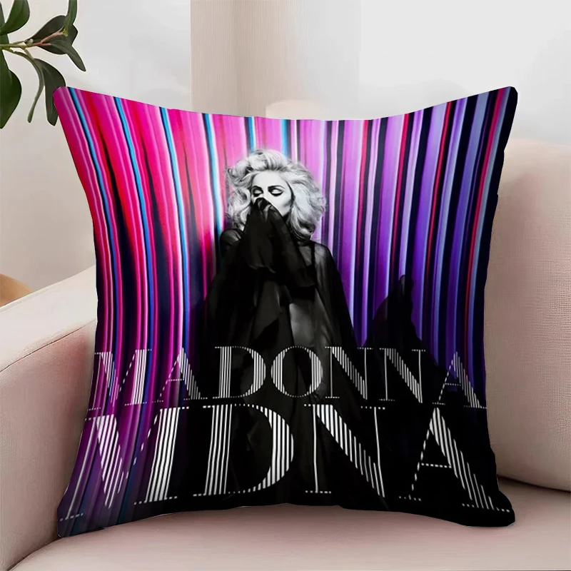 

Cushion Cover 45x45 Cushions Covers M-Madonna Fan Gifts Bed Pillowcases Decorative Pillowcase 40x40 Home Decor Cover for Pillow