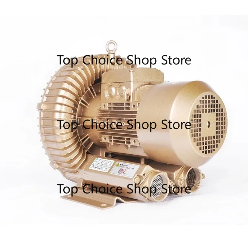 Hot sales 3 phase 5.5kW IE3 motor energy-efficient IP55 PTC regenerative side channel blower and vacuum air pumps