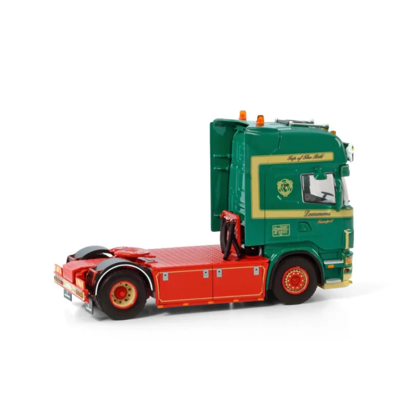 WSI 1:50 Scale Diecast Alloy R4 4X2 Trailer Truck Head Toys Cars Model Classics Adult Collectible Souvenir Gifts Static Display