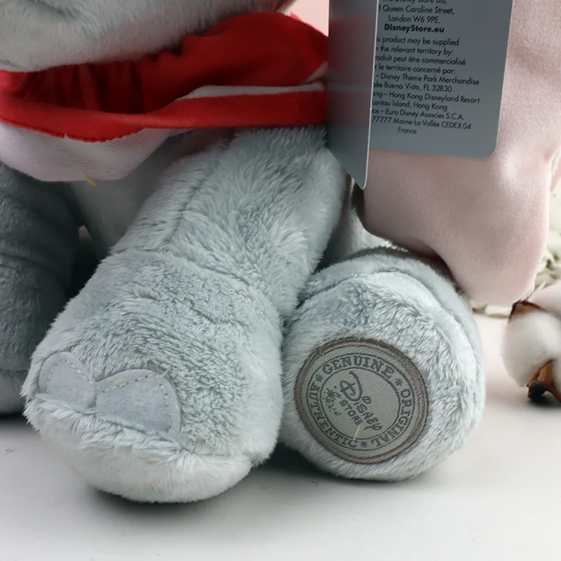 New Arrivals Dumbo Plush Toys For Adults 30cm Gray Elephant Stuffed Kawaii Sleeping Doll Birthday For Baby Girls Room Decoration - view 6